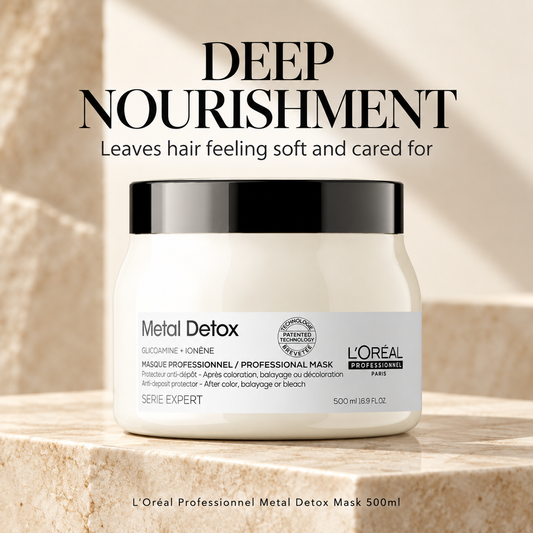 LOreal Metal Detox Mask 500ml — DEEP NOURISHMENT