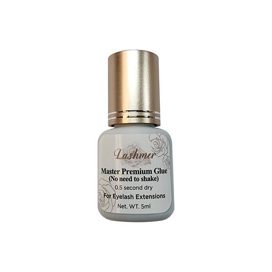 Lashmer Master Premium black lash adhesive 5ml bottle