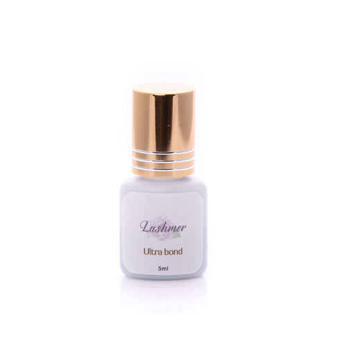 Lashmer Ultra Bond black lash adhesive 5ml bottle
