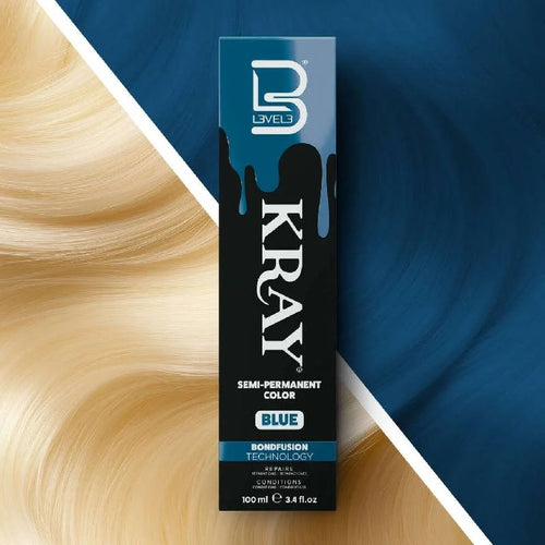 Level3 Blue Semi-Permanent Colour 100ml - MV hair and beauty