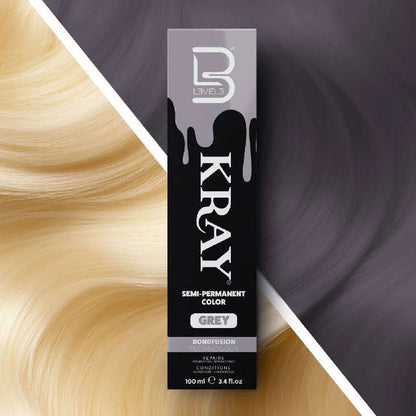 Level3 Grey Semi-Permanent Colour 100ml - MV hair and beauty