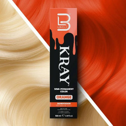Level3 Orange Semi-Permanent Colour 100ml - MV hair and beauty