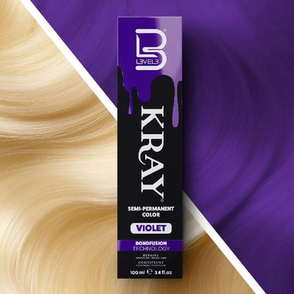 Level3 Violet Semi-Permanent Colour 100ml - MV hair and beauty
