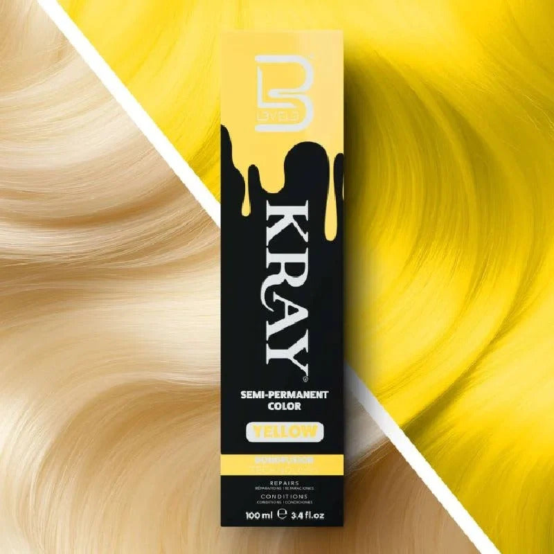 Level3 Yellow Semi-Permanent Colour 100ml - MV hair and beauty