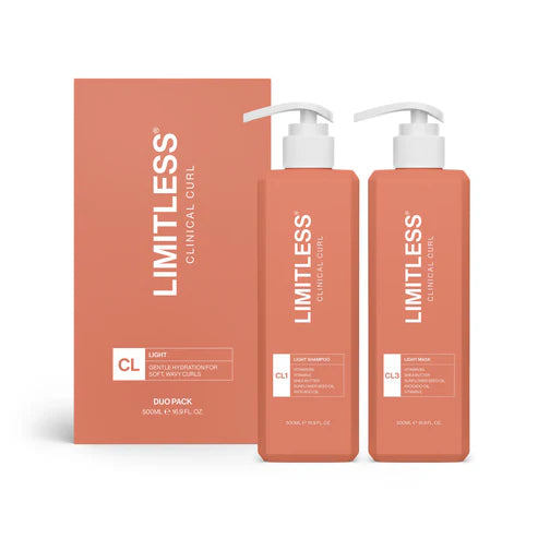 Limitless Clinical Curl Light Duo 500ml - MV hair and beauty