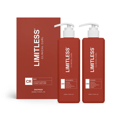 Limitless Clinical Curl Rich Duo 500ml - MV hair and beauty