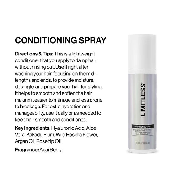 Limitless Conditioning Spray 200ml - MV hair and beauty