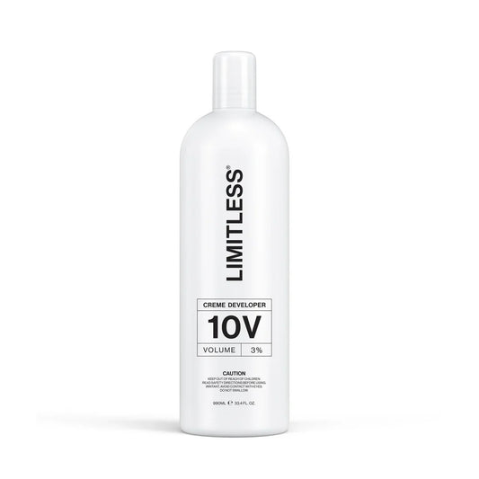 Limitless Crème Developer 10Vol 3% 990ml white bottle