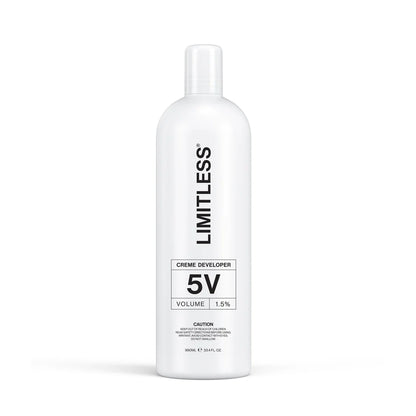 Limitless Crème Developer 5 Vol 1.5% 990ml bottle front view