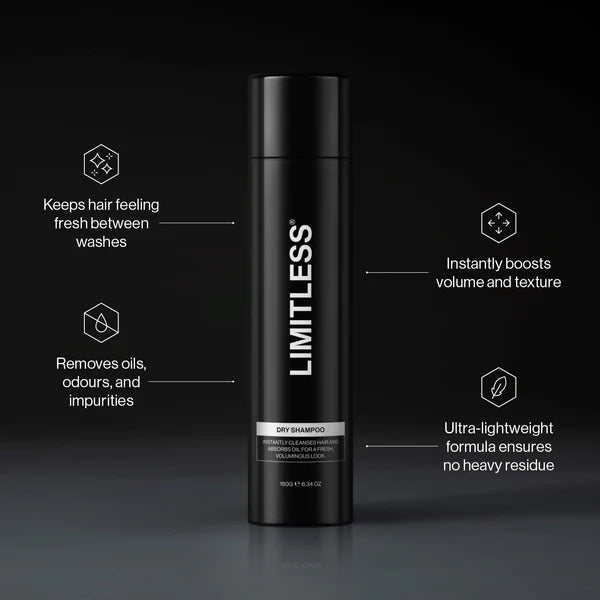 Limitless Dry Shampoo 180g - MV hair and beauty