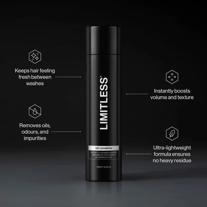 Limitless Dry Shampoo 180g - MV hair and beauty