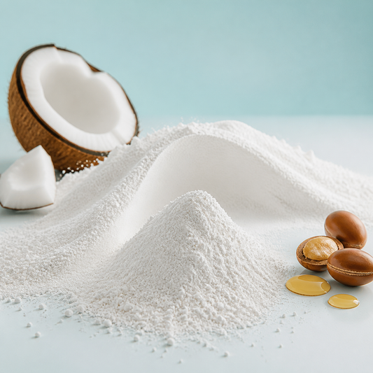 Limitless Dry Shampoo Powder formula with argan and coconut oils