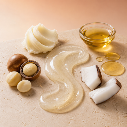 Limitless F1 Anti-Frizz Shampoo ingredient and formula texture visual