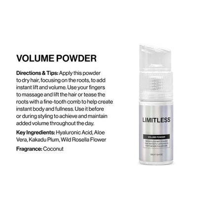 Limitless Volume Powder 12g - MV hair and beauty