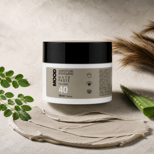 MOOD 40 Matte Paste 100g – styling product hero