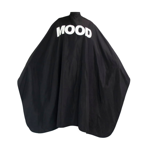 MOOD Cutting Cape Black – full front view