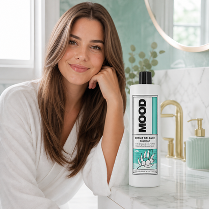 MOOD Derma Balance Shampoo 1L lifestyle result