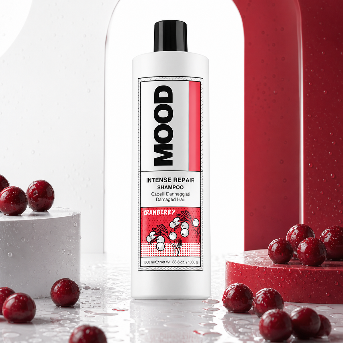 MOOD Intense Repair Shampoo 1L product hero