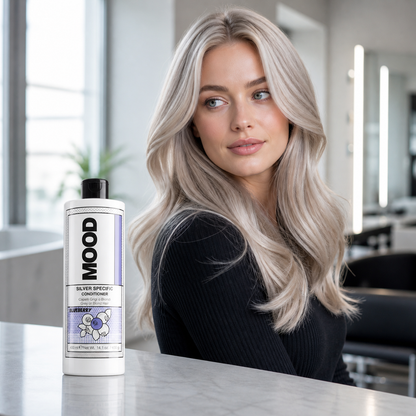 MOOD Silver Specific Conditioner 400ml – cool silver-blonde result