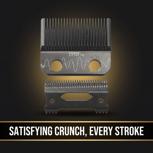 MRD Pro Crunch/Echo Clipper Blade - satisfying crunch, every stroke