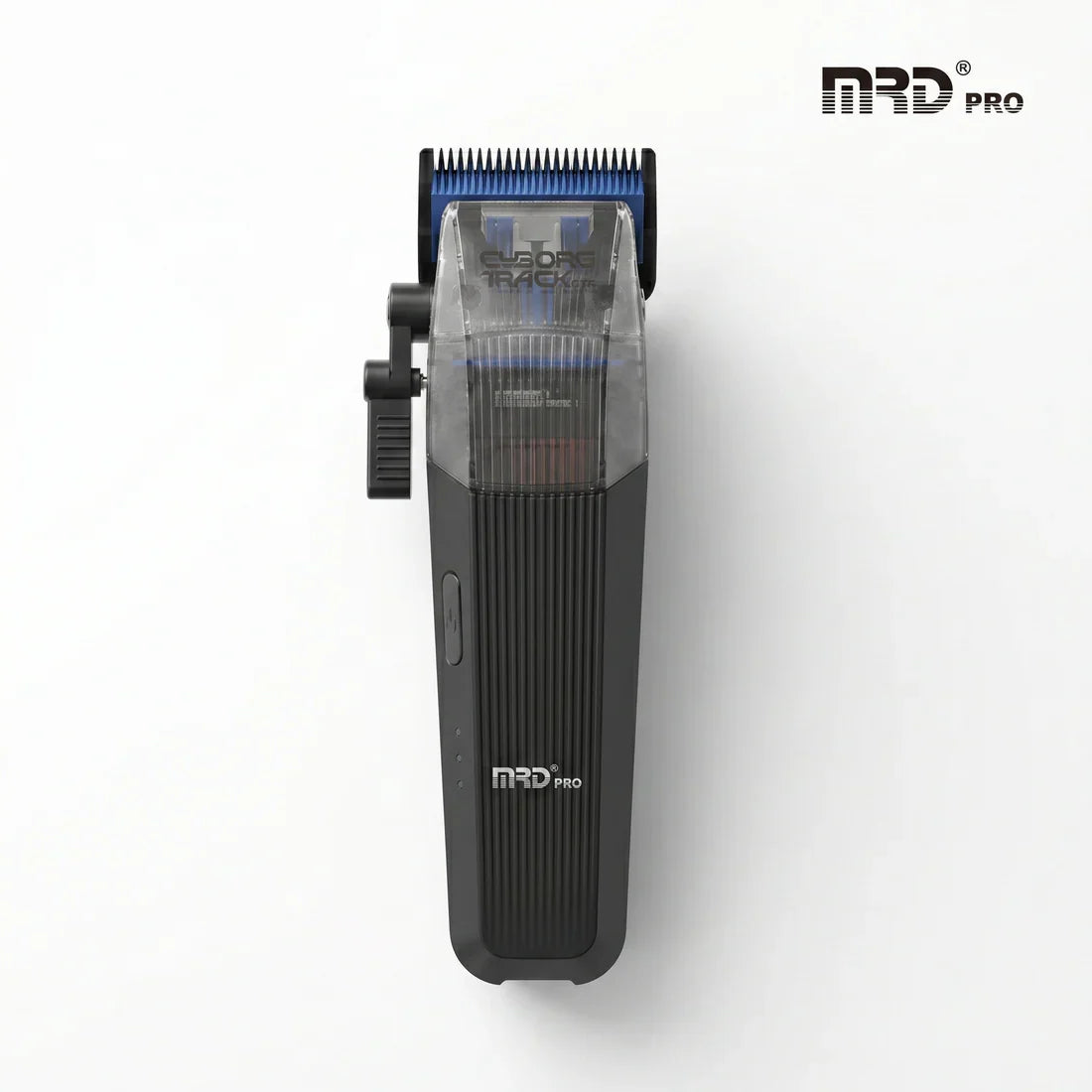 MRD Pro Cyborg Track Clipper with charging dock