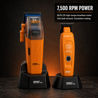 Orange MRD Cyborg Track and Smart Brain bundle - 7,500 RPM power and brushless motor