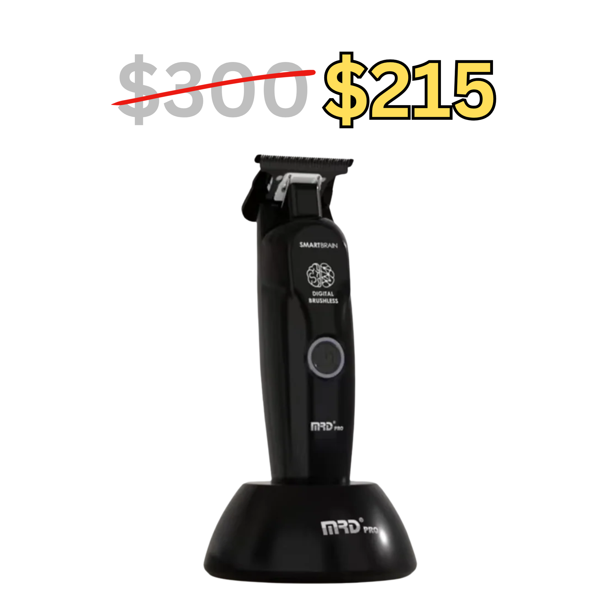 MRD Pro Smart Brain Precision BLDC Motor Trimmer - MV hair and beauty