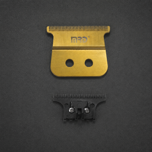 MRD Pro gold fixed trimmer blade and black moving blade