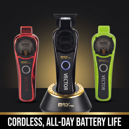 MRD Pro Vector Trimmer - cordless, all-day battery life