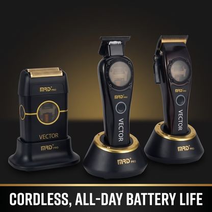MRD Pro Vector Trio - cordless, all-day battery life
