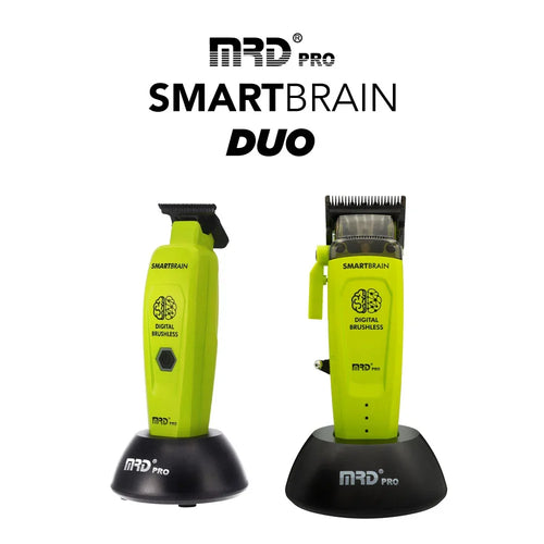 MRD Smart Brain Clipper & Trimmer Duo - Green - MV hair and beauty