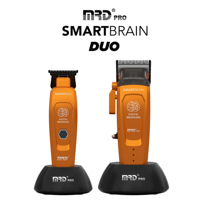 MRD Smart Brain Clipper & Trimmer Duo - Orange - MV hair and beauty
