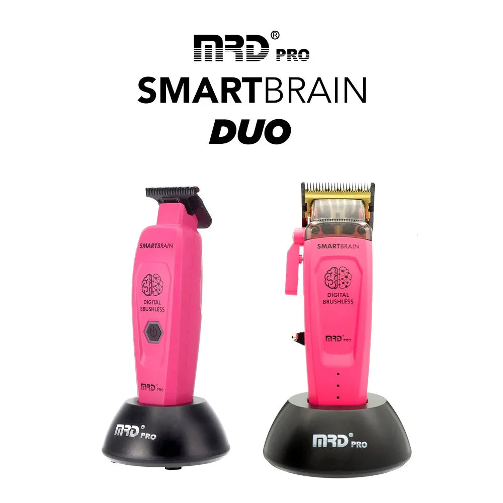 MRD Smart Brain Clipper & Trimmer Duo - Pink - MV hair and beauty