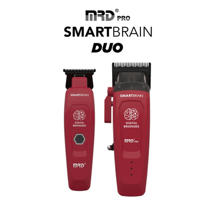 MRD Smart Brain Clipper & Trimmer Duo - Red - MV hair and beauty