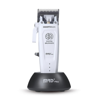 MRD Smart Brain Clipper & Trimmer Duo - White - MV hair and beauty