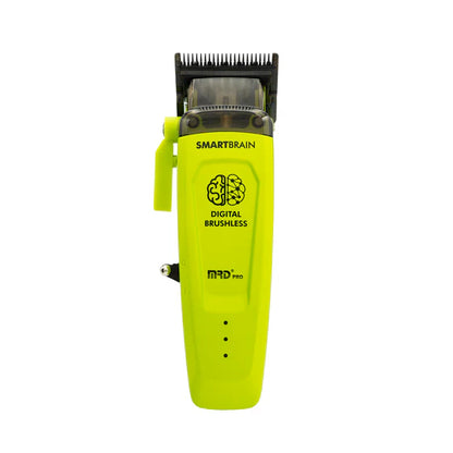 Lime MRD Smart Brain cordless clipper front view