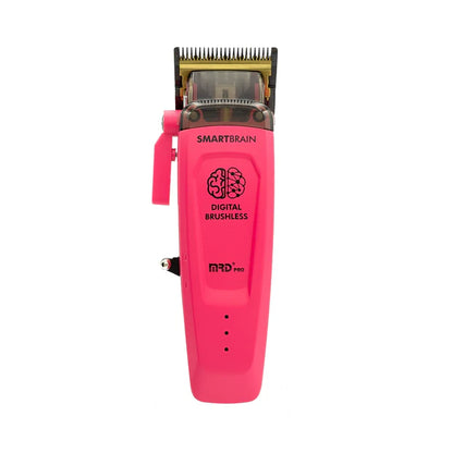 Pink MRD Smart Brain cordless clipper front view