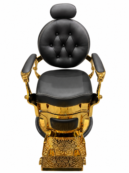 MV Baron Gold - Vintage Barber Chair - MV hair and beauty
