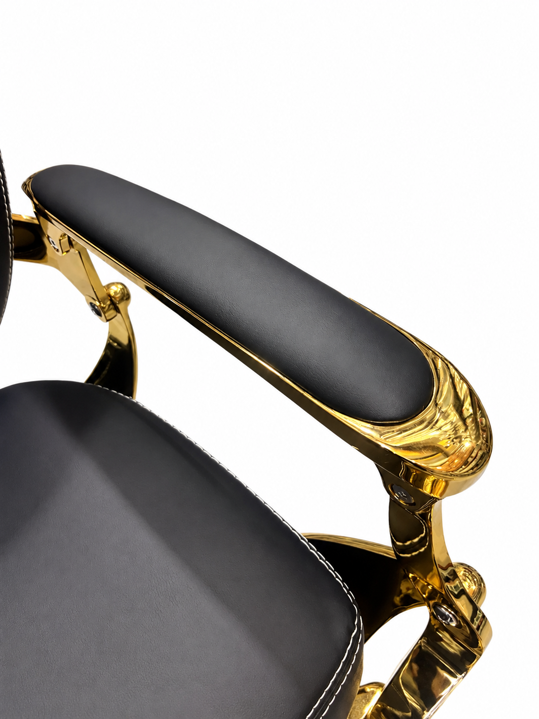 MV Baron Gold - Vintage Barber Chair - MV hair and beauty