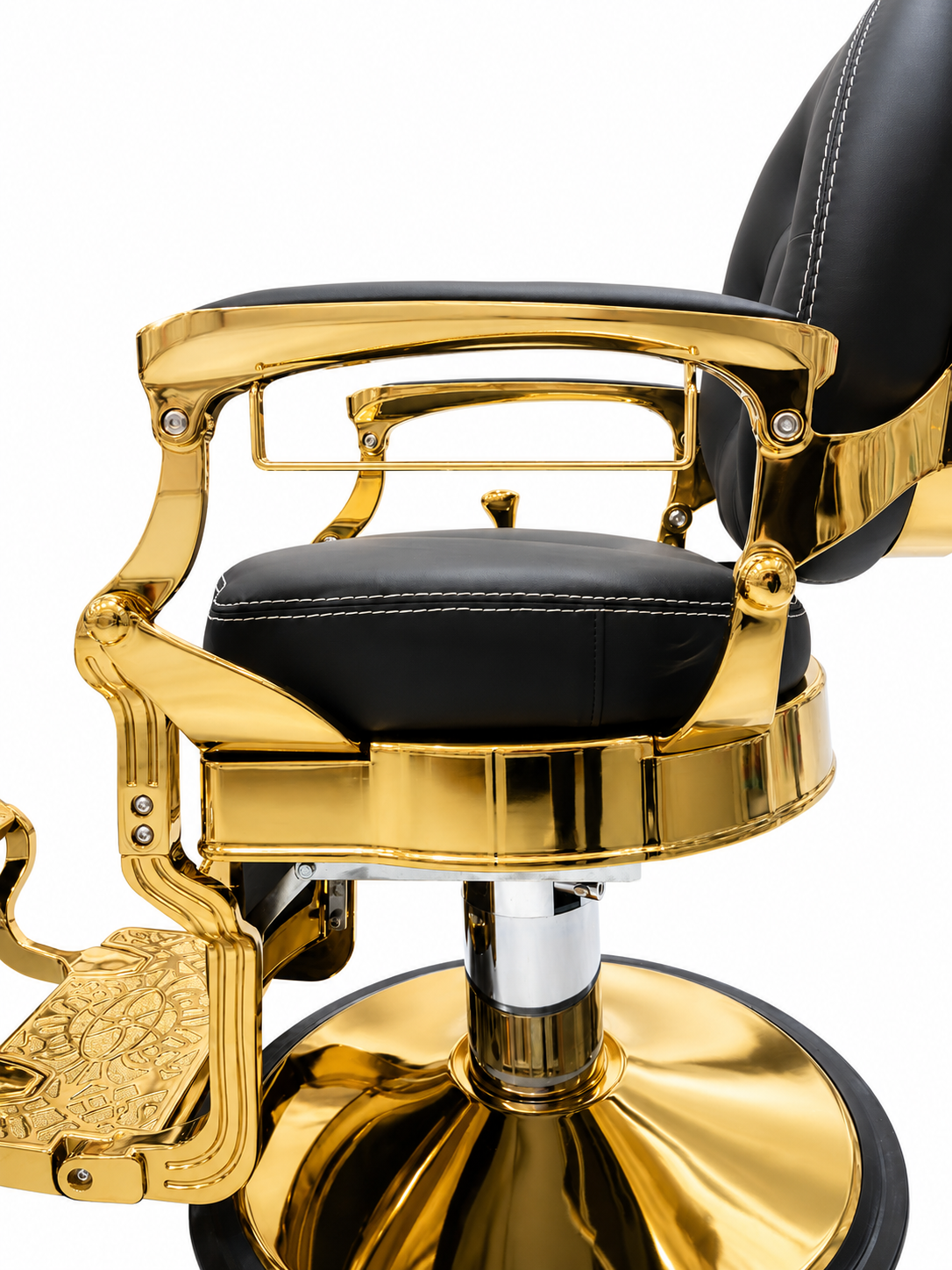 MV Baron Gold - Vintage Barber Chair - MV hair and beauty