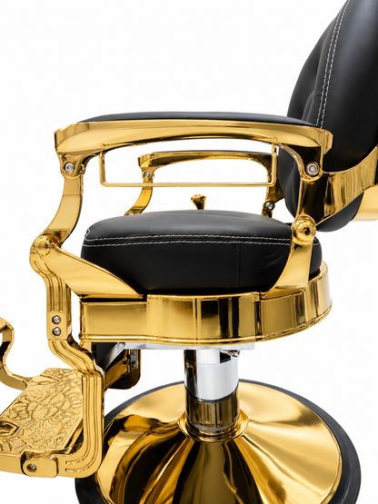 MV Baron Gold - Vintage Barber Chair - MV hair and beauty