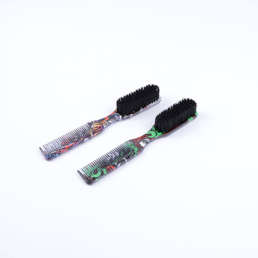 MV beard comb, brush and tail comb grooming set