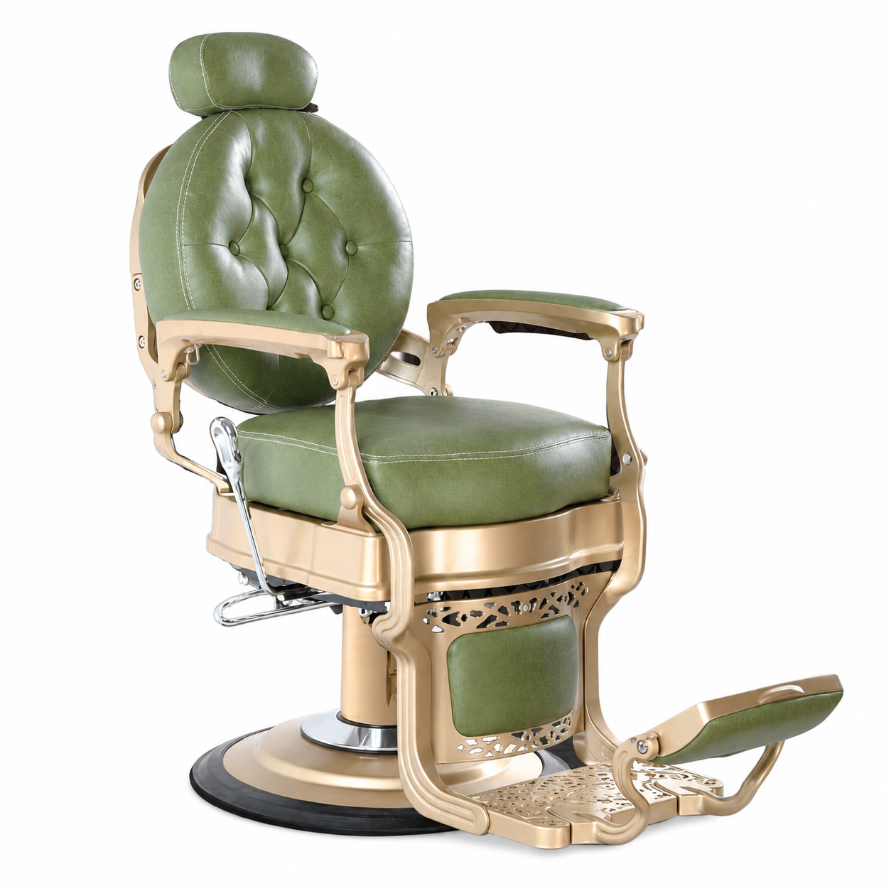 MV Duchess Sage - Vintage Barber Chair - MV hair and beauty
