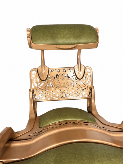 MV Duchess Sage - Vintage Barber Chair - MV hair and beauty