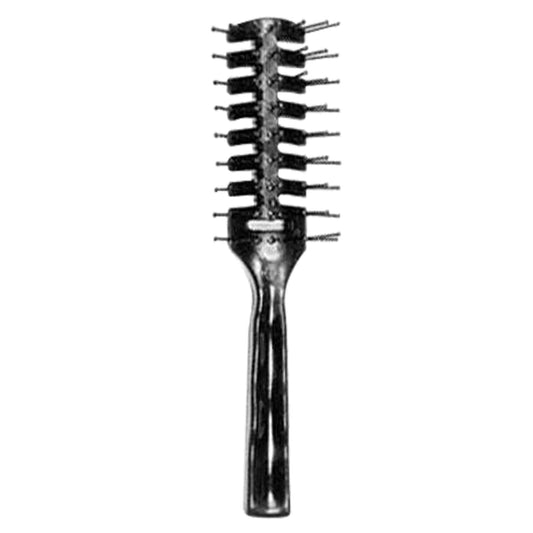 MV flat vent hair brush in black