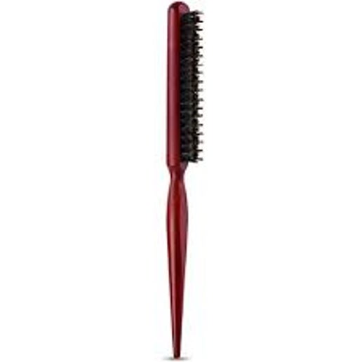 Red MV Hair Teasing Brush for controlled backcombing