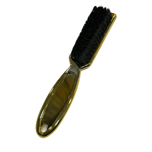 MV Premium Fade Brush in Gold for clearing loose cut hair