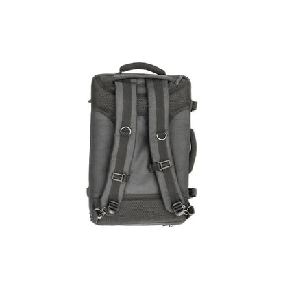 MV black hairdresser tool bag storage compartments and pockets