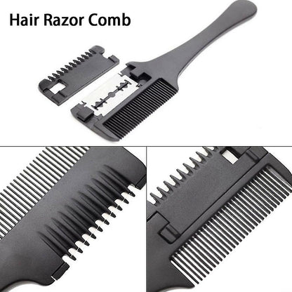 MV razor comb detail for controlled hair texturizing
