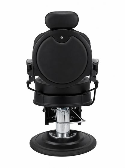 MV Regent Black - Premium Vintage Barber Chair - MV hair and beauty